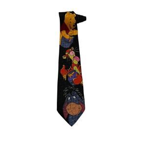 Disney Winnie The Pooh Tigger Eeyore Honey Hunny Cartoon Novelty Necktie